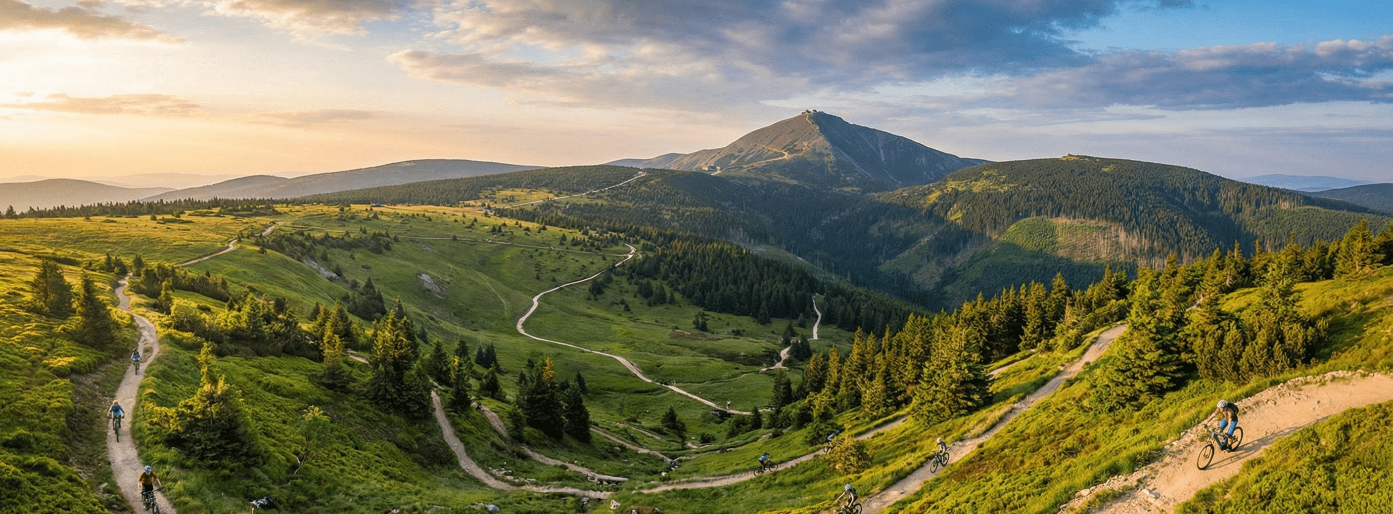 Cycling Giant Mountains